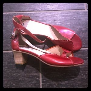 Red FIDJI shoes